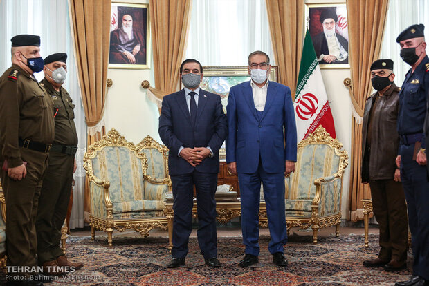 Iraqi Defense Minister meets with Shamkhani
