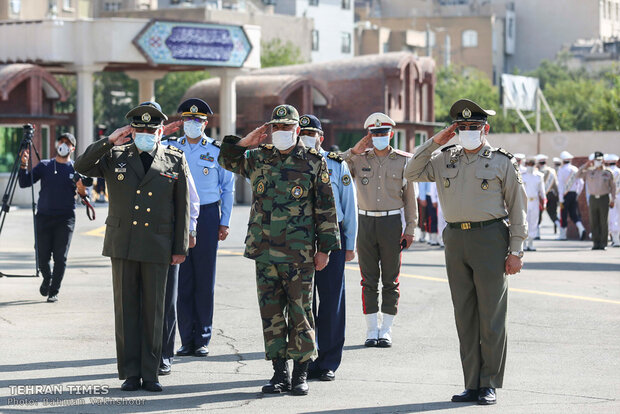 Military Command Graduation Ceremony