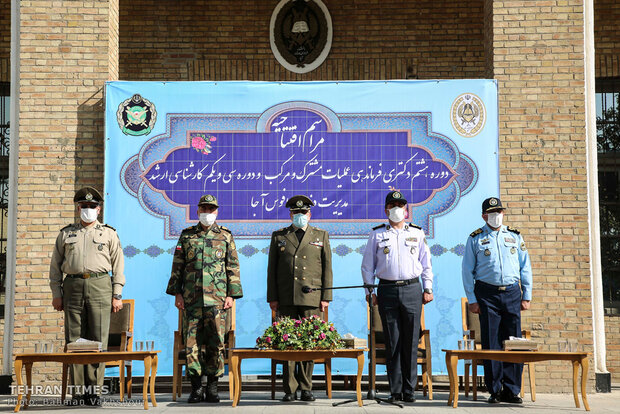 Military Command Graduation Ceremony