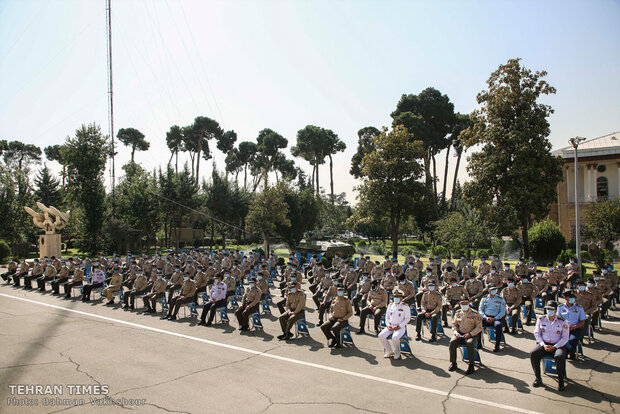 Military Command Graduation Ceremony