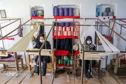 10,000 sq meters of traditional cloth handcrafted in Iranian village monthly