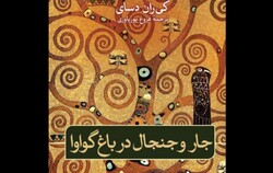 Front cover of the Persian translation of Indian writer Kiran Desai’s novel “Hullabaloo in the Guava Orchard”.