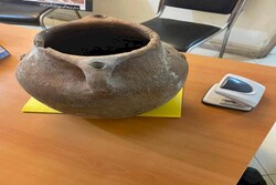 Bronze Age pottery jar