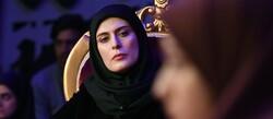 Behnaz Jafari acts in a scene from Iranian drama “Yalda, a Night for Forgiveness” directed by Masud Bakhshi.