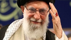 Leader of the Islamic Revolution Ayatollah Seyyed Ali Khamenei.