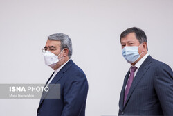 Iranian and Tajik interior ministers