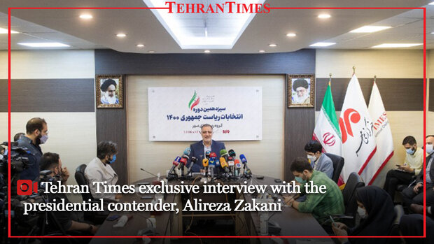 Tehran Times exclusive interview with the presidential contender, Alireza Zakani