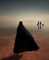 “The Lake” by Iranian photographer Masud Mirzai was selected as photo of the year at the Creative Photo Awards – Siena Awards in Italy. 