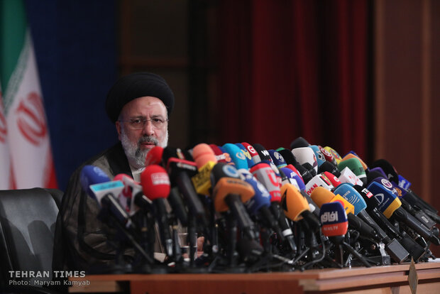 President-elect Raisi’s first press conference