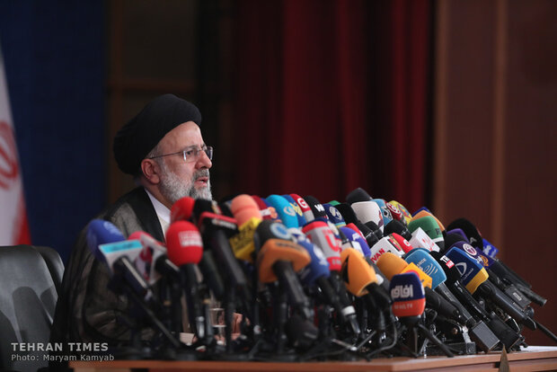 President-elect Raisi’s first press conference