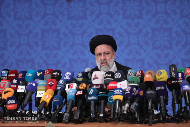 President-elect Raisi’s first press conference