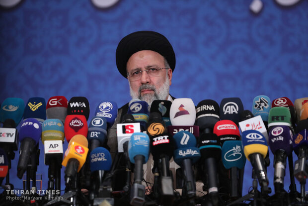 President-elect Raisi’s first press conference