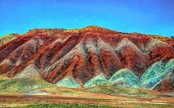 Colorful mountains of Aladaghlar