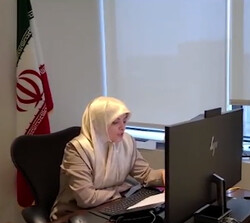 Iranian diplomat Zahra Ershadi
