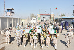 Bodies of 43 martyrs are received