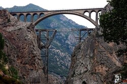 Veresk Bridge, Trans-Iranian Railway, Savadkuh county, Mazandaran province