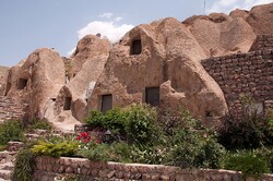 An exterior view of Laleh Kandovan Rocky Hotel