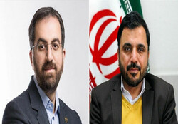 Chief Executive of Hamrah Aval (Mobile Company of Iran, MCI) (left) and Dr. Zarepour the newly-appointed Minister of Communications and Information Technology (ICT) (right).