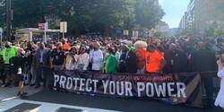 Nationwide U.S. protests against voting rights