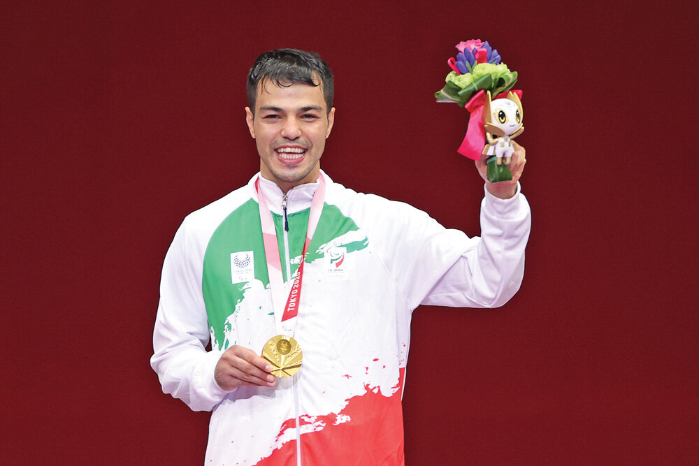Azizi takes Iran’s 12th gold at Paralympics 2020