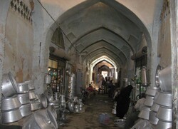 historical bazaar of Shahreza