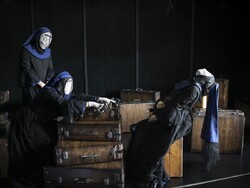 This file photo shows Yase Tamam performing “The House of Bernarda Alba”.