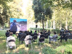 Abbas Kiarostami celebrated in a multimedia event at the Italian Embassy in Tehran