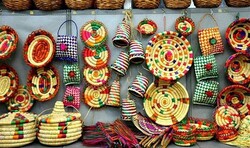 Iranian handicrafts: mat weaving