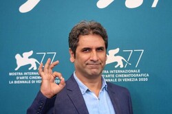 Director Ahmad Bahrami attends the 77th Venice International Film Festival to promote his drama “The Wasteland”.