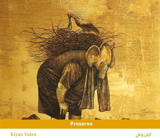 * Kian Vatan is hanging his latest paintings in an exhibition at Homa Gallery.