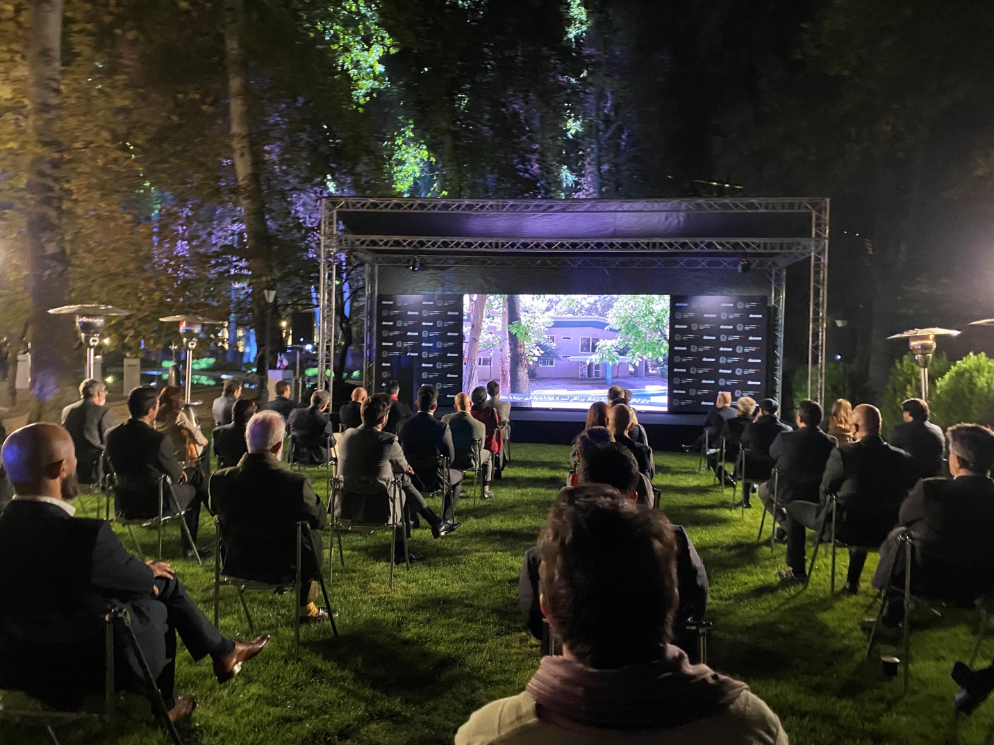 The last episode of "Domus Eyes on Iran" at Villa Namazee by the Italian Embassy in Tehran