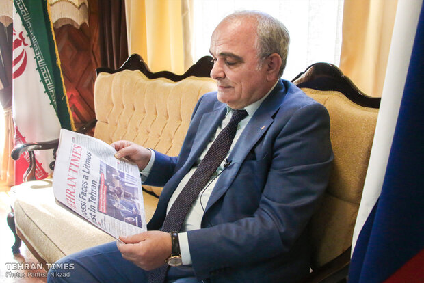 Ambassador Dzhagaryan talks to Tehran Times about pressing issues