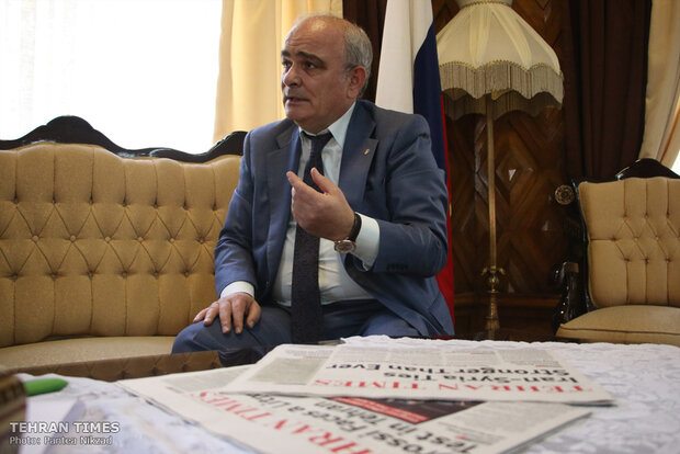 Ambassador Dzhagaryan talks to Tehran Times about pressing issues
