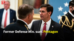Former Defense Minster sues Pentagon