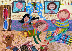 Painting by Iranian girl Kimia Purrezai won a Grand Prize for Individual Work the Piatra Neamt Creative International Art Competition for Children in Romania.