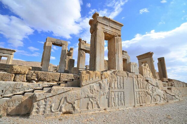 Persepolis stone fragments being documented, preserved for future generations