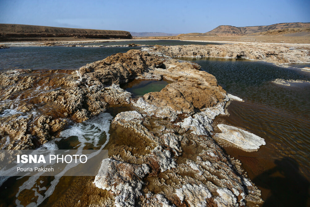 When a river flows through scorching desert