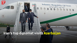 Iran's top diplomat visits Azerbaijan