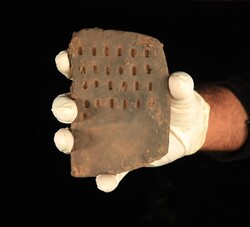 Elamite clay tablet unearthed in mysterious Burnt City