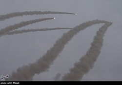 16 missiles fired at mock target