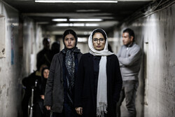 Pardis Ahmadieh and Negar Javaherian act in a scene from “No Choice” directed by Reza Dormishian.