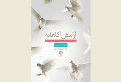 Front cover of the Persian translation of Joel Osteen’s book “Peaceful on Purpose”.