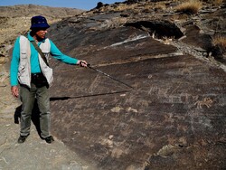 Ancient petroglyphs suffer from good care