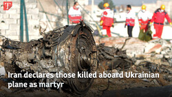 Iran declares those killed aboard Ukrainian plane as martyr