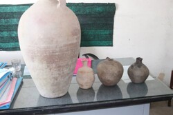 earthenware jugs