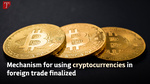 Mechanism for using cryptocurrencies in foreign trade finalized