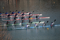 Iran’s rowing league held at Azadi Lake