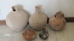 Prehistorical earthenware recovered in Zanjan