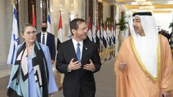 Israeli President welcomed to the UAE with Yemeni missiles 