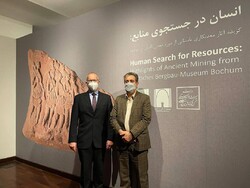 German mine relics returned home after major Iran exhibit
